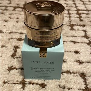Estee Lauder Revitalizing Supreme+ Cream with Gold Lid. Never used.